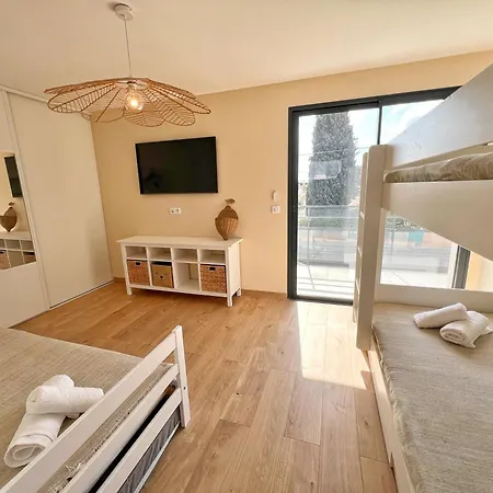 Neuve Confort, Rooftop Vue Mer, Plages Et Port A Pieds Villa