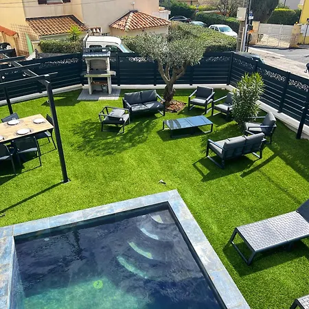 Le Grand Pin Climatisee, Piscine, Rooftop فيلة باندول