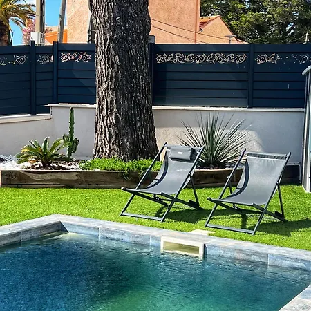 Le Grand Pin Climatisee, Piscine, Rooftop فيلة باندول