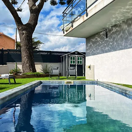 Villa Neuve Confort, Rooftop Vue Mer, Plages Et Port A Pieds